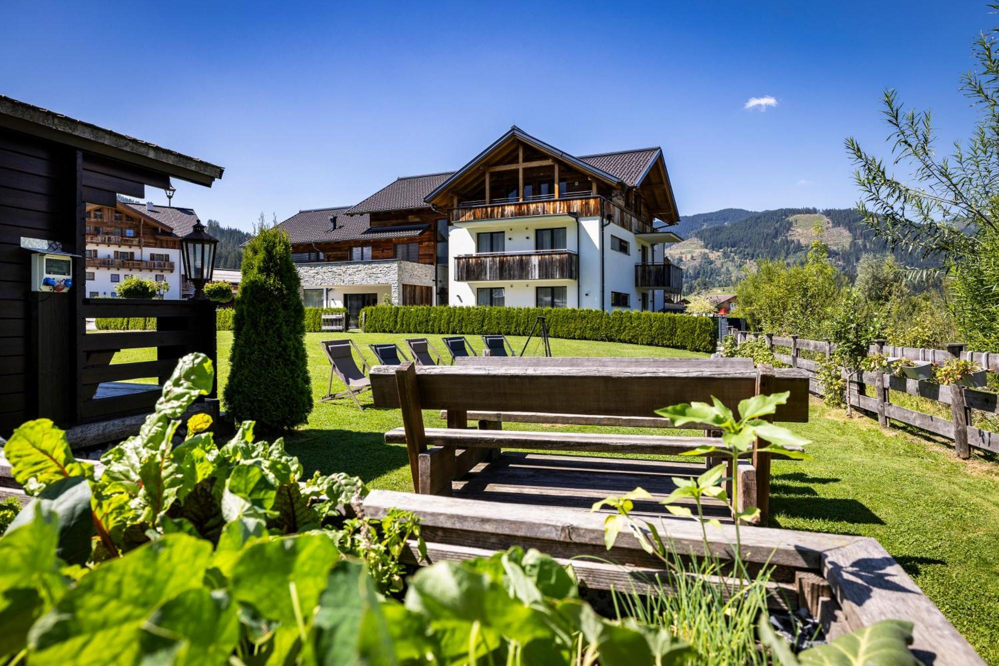 Die Bleibe Flachau Exterior foto